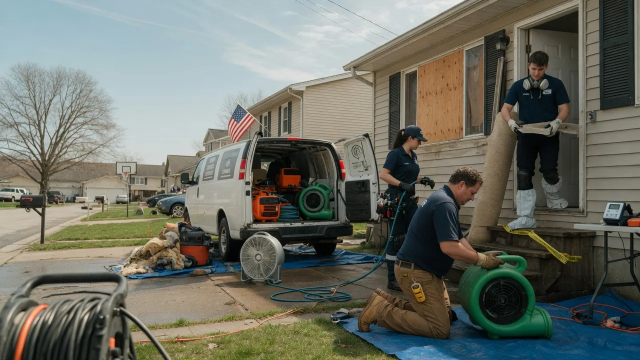 Water Damage Restoration in Milwaukee, WI near me